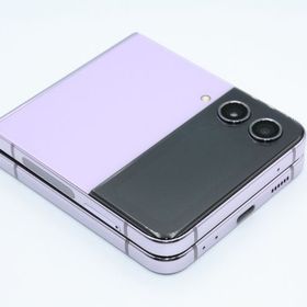 訳あり特価 Galaxy Z Flip4 SCG17 au版SIMフリー ボラ パープル Jランク