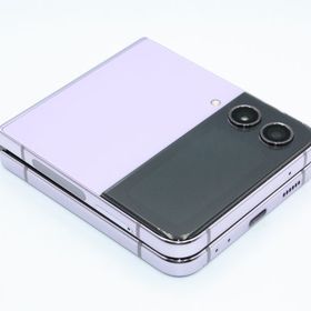訳あり特価 Galaxy Z Flip4 SCG17 au版SIMフリー ボラ パープル Jランク