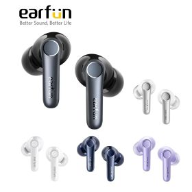 【VGP 2025 金賞】EarFun Air Pro 4 ワイヤレスイヤホン Bluetooth 5.4/50dBアダプティブ式 ハイブリッドANC/最先端チップ「QCC3091」aptX Losslessに対応/ハイレゾ LDAC対応/Snapdragon Sound™ に対応/Auracast™に対応/52時間連続再生【6マイクAI 通話/PSE認証済み】