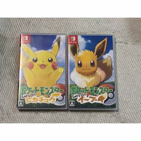 ポケモン(ポケモン)の【2本組】ポケットモンスター Let’s Go！ ピカチュウ レッツゴーイーブイ(家庭用ゲームソフト)