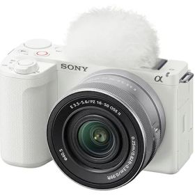 【送料無料】SONY(VAIO) ZV-E10M2K/W デジタル一眼カメラ α VLOGCAM ZV-E10 II パワーズームレンズキット ホワイト【在庫目安:僅少】| カメラ ミラーレスデジタル一眼レフカメラ 一眼レフ カメラ デジタル一眼カメラ