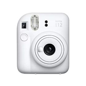 FUJIFILM チェキカメラ INSTAX mini 12（クレイホワイト）CLAY WHITE