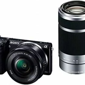 【中古】SONY ソニー デジタル一眼カメラ「NEX-5T」ダブルズームレンズキット(ブラック) NEX-5T NEX-5TY-B