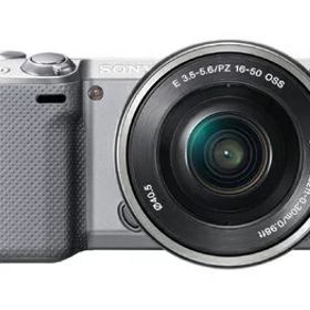 【中古】 SONY ミラーレス一眼 NEX-5T パワーズームレンズキット シルバー NEX-5TL-S
