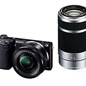 【中古】SONY ソニー デジタル一眼カメラ「NEX-5T」ダブルズームレンズキット(ブラック) NEX-5T NEX-5TY-B