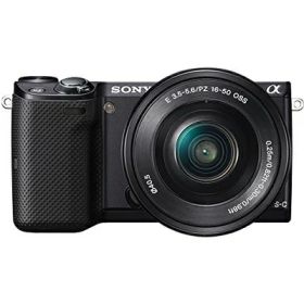 【中古】（新古品） SONY ソニー デジタル一眼カメラ「NEX-5T」パワーズームレンズキット(ブラック) NEX-5T NEX-5TL-B