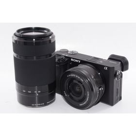【ほぼ新品】ソニー ミラーレス一眼 α6400 ダブルズームレンズキット(ミラーレス一眼)