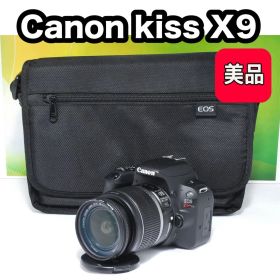 バッグ付き✨美品✨Canon kiss X9 レンズキット Wi-Fi搭載