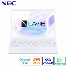 NEC(日本電気) ノートパソコン NEC LAVIE Direct N15 [Windows 11 Home、Celeron、8GBメモリ、256GB SSD、パールホワイト、新品]