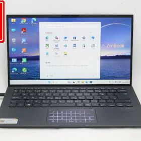 中古訳有 フルHD 14インチ ASUS ZenBook 14 Ultralight UX435EAL Windows11 卓越性能 第11世代Core i7-1165G7 8GB 爆速NVMe式512GB-SSD カメラ 無線Wi-Fi6 Office付き【中古ノートパソコン 中古パソコン 中古PC】送料無料 あす楽対応 即日発送（Windows10も対応可能 Win10）