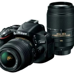 【中古】Nikon ニコン D5100 ダブルズームキット
