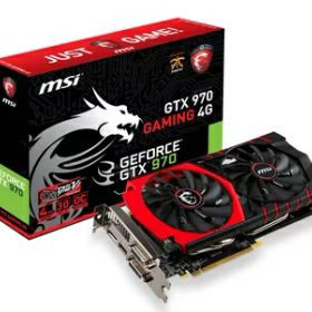 【中古】 MSI GTX 970 GAMING 4G グラフィックスボード VD5507 GTX 970 GAMING 4G