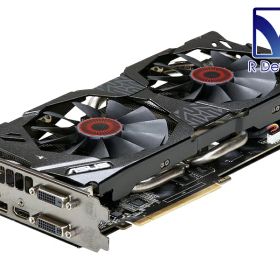 ASUSTeK Computer GeForce GTX 970 4GB DisplayPort/HDMI/DVI-D/DVI-I PCI Express 3.0 x16 STRIX-GTX970-DC2OC-4GD5【中古グラフィックボード】
