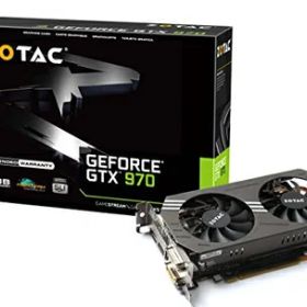 【中古】 ZOTAC ZT-90101-10P GTX970 4GB GDDR5 DirectX 12 OpenGL 4.4 並行輸入