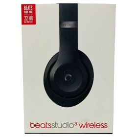 Beats ビーツ・エレクトロニクス Studio3 Wireless ヘッドフォン MQ562PA/A マットブラック 2019年製 動作確認済 家電 電化製品 【中古】 42510R1