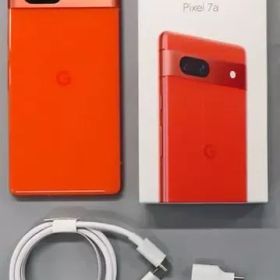 【中古】携帯電話 スマートフォン Google Pixel 7a (SIMフリー/コーラル) [GA04438-JP]
