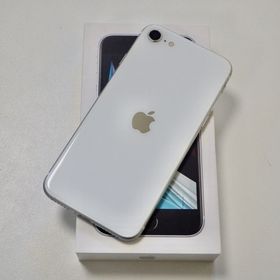 SIMフリー iPhone SE(第２世代) 64GB ホワイト 電池81% 送料無料