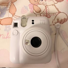 FUJIFILM チェキ instax mini 12クレイホワイト