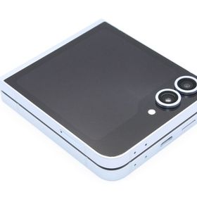 美品 Galaxy Z Flip6 SCG29 au版SIMフリーブルー Aランク