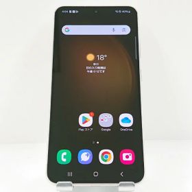 Galaxy S23 SCG19 au クリーム 送料無料 本体 c11486 【中古】