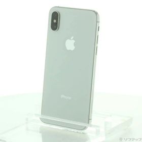 【中古】SoftBank iPhoneXS 64GB シルバー MTAX2J／A SoftBank 【377-ud】