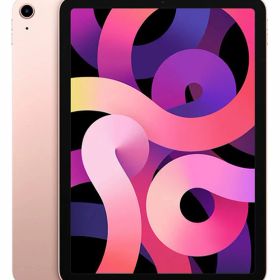 【中古】【安心保証】 iPad Air 10.9インチ 第4世代[64GB] セルラー au ローズゴールド