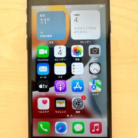 iPhone7 ブラック 256GB 画面割れ simロック解除