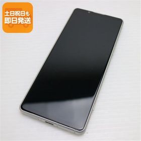 新品同様 Xperia 5 IV SO-54C ホワイト スマホ 中古あすつく 土日祝発送 即日発送