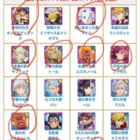 6.5周年キャラ大体揃ってます！初期垢 | グラクロのアカウントデータ、RMTの販売・買取一覧