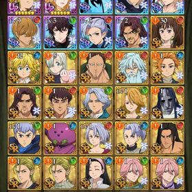 ほぼ初期垢俺レベ全所持 | グラクロのアカウントデータ、RMTの販売・買取一覧