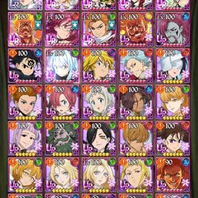 引退垢‼️コラボキャラ多数！ | グラクロのアカウントデータ、RMTの販売・買取一覧