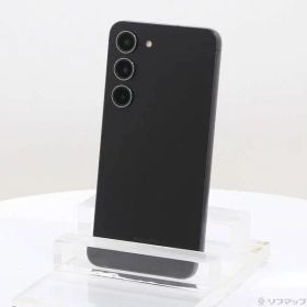 〔中古品〕 Galaxy S23 256GB ファントムブラック SCG19 au SIMフリー【377】