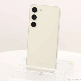 〔中古品〕 Galaxy S23 256GB クリーム SCG19 au SIMフリー【258】
