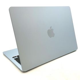 アップル(Apple)の【全額返金保証】【最速発送】Apple MacBook Air 13インチ 2025 Apple M4 16GB SSD 512GB スカイブルー 100% 美品 動作確認済(ノートPC)
