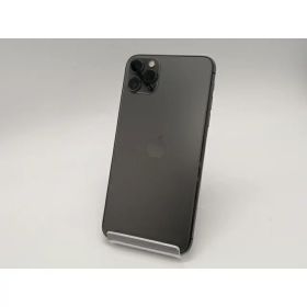 【中古】Apple docomo 【SIMロック解除済み】 iPhone 11 Pro Max 64GB スペースグレイ MWHD2J/A【広島】保証期間1ヶ月【ランクC】