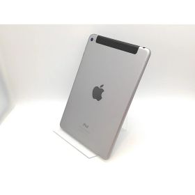 【中古】Apple au 【SIMロック解除済み】 iPad mini4（2015） 128GB スペースグレイ MK762J/A【高崎モントレー】保証期間1ヶ月【ランクC】