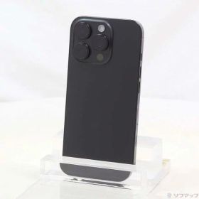 【中古】Apple(アップル) iPhone16 Pro 1TB ブラックチタニウム MYN83J／A SIMフリー 【344-ud】