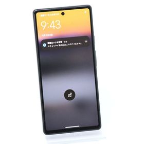 SIMフリー Google Pixel6a 128GB チャコール