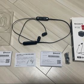 SONY 有線イヤホン ブラック WI-C200