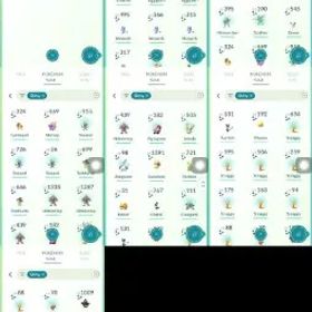 💥 【60 LV] 🔥 2.9M DUST |⚡️ 54倍 色違い |⚡️チームなし |