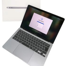 【Apple】アップル『MacBook Air / 13inch / M1 8コア/7コア / 8GB / 256GB / スペースグレイ』MGN63J/A 2020 ノートパソコン 1週間保証【中古】