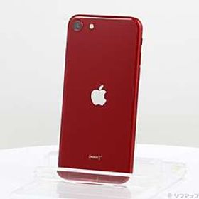 【中古】Apple(アップル) iPhone SE 第3世代 128GB プロダクトレッド MMYH3J／A SIMフリー【291-ud】