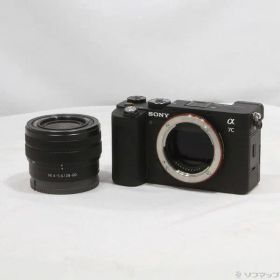 〔中古品〕 α7C ズームレンズキット ブラック ILCE-7CL B【251】