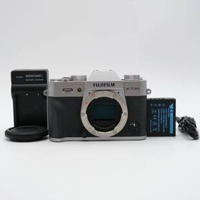 【良品】FUJIFILM X-T20 シルバー バッテリー/充電器/キャップ付き 20250706KTD886