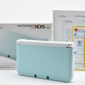 【極上美品】Nintendo ニンテンドー 3DS LL ミントホワイト 本体 箱・付属品完備 動作確認済み B1001
