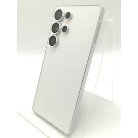 【中古】SAMSUNG 国内版 【SIMフリー】 Galaxy S25 Ultra チタニウムホワイトシルバー 12GB 256GB【秋葉本店】保証期間1ヶ月【ランクA】