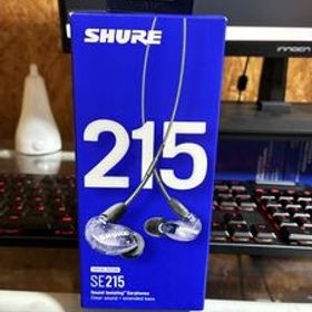 SHURE SE215 イヤホン シュア 高遮音性イヤホン ブルー