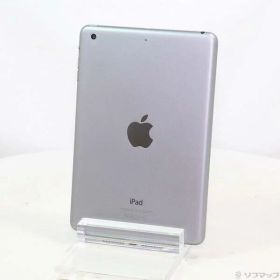 【中古】Apple(アップル) iPad mini 2 16GB スペースグレイ ME276J／A Wi-Fi 【258-ud】