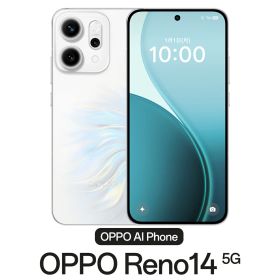 OPPO（オッポ） OPPO Reno14 5G （12GB/256GB） - オパールホワイト（SIMフリー版） CPH2737OW