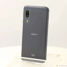 【中古】SHARP(シャープ) AQUOS sense3 64GB ブラック SH-M12 SIMフリー 【295-ud】